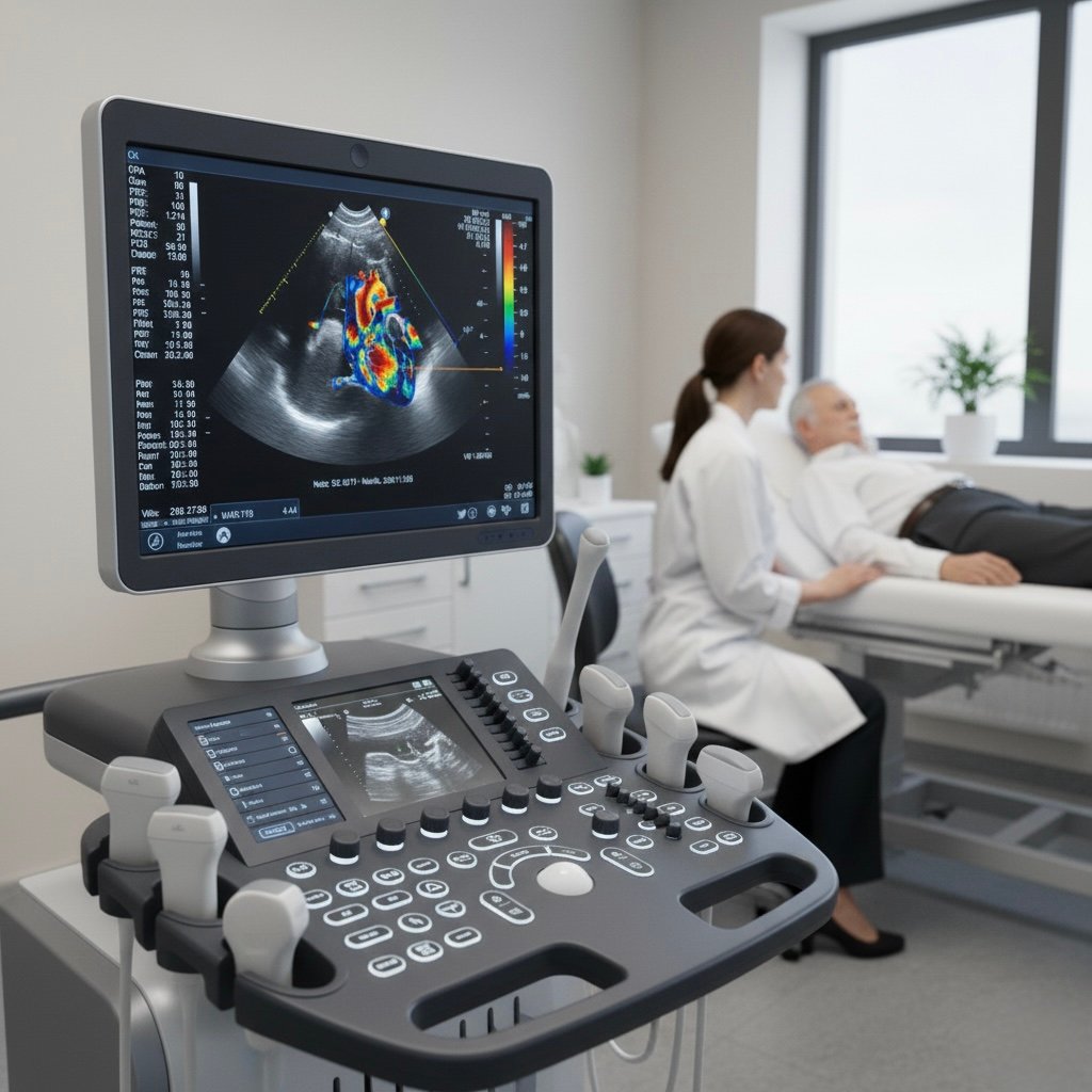 Ecografo portatile touch screen per medicina d'urgenza domiciliare